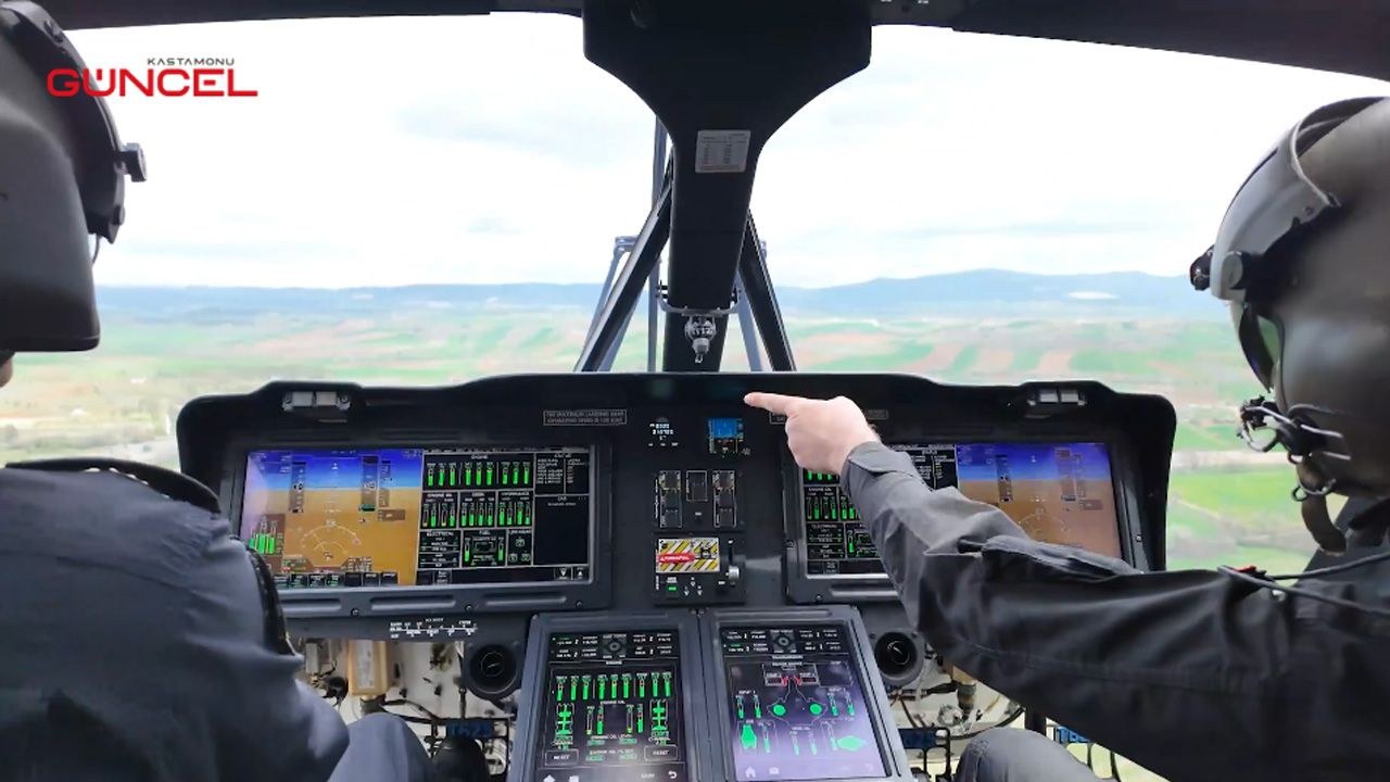 Kastamonu Jandarma Komando Eğitim Merkezi'nde 2 bin 555 kursiyer, milli helikopter GÖKBEY ile eğitim aldı. Tarihi anlar…
