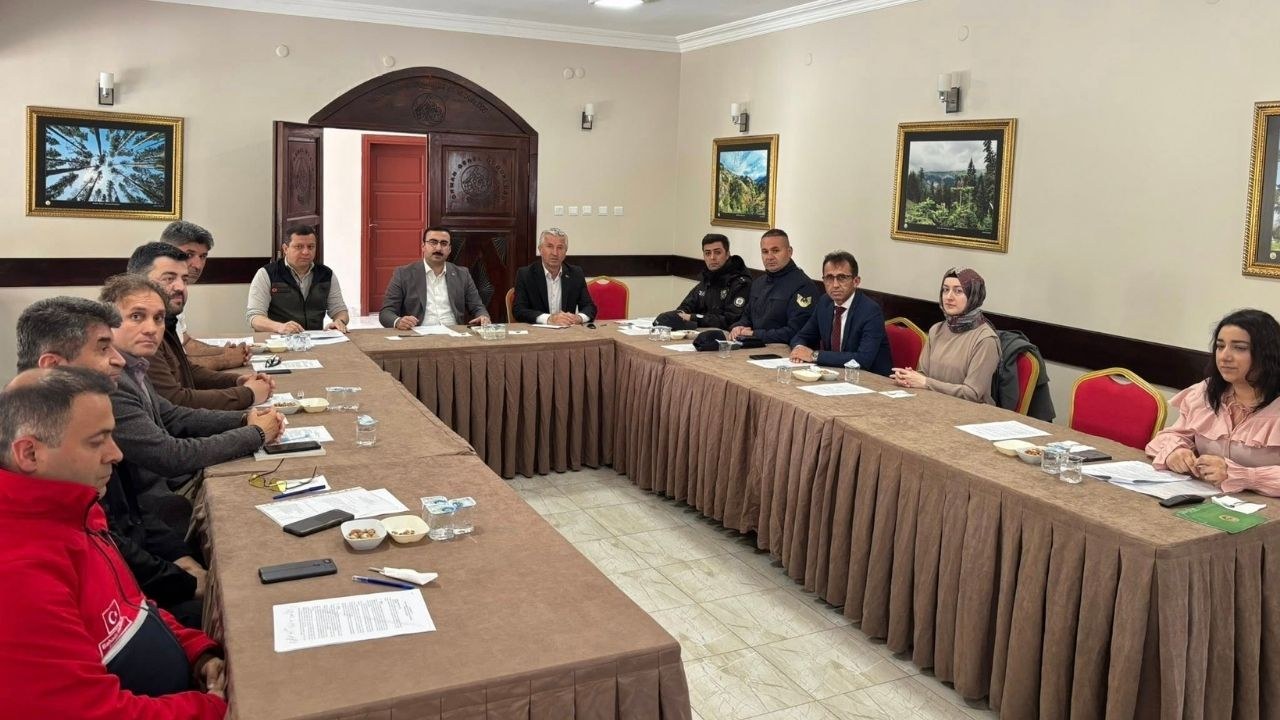 Kastamonu İhsangazi'de Orman Yangınları İçin Kritik Toplantı
