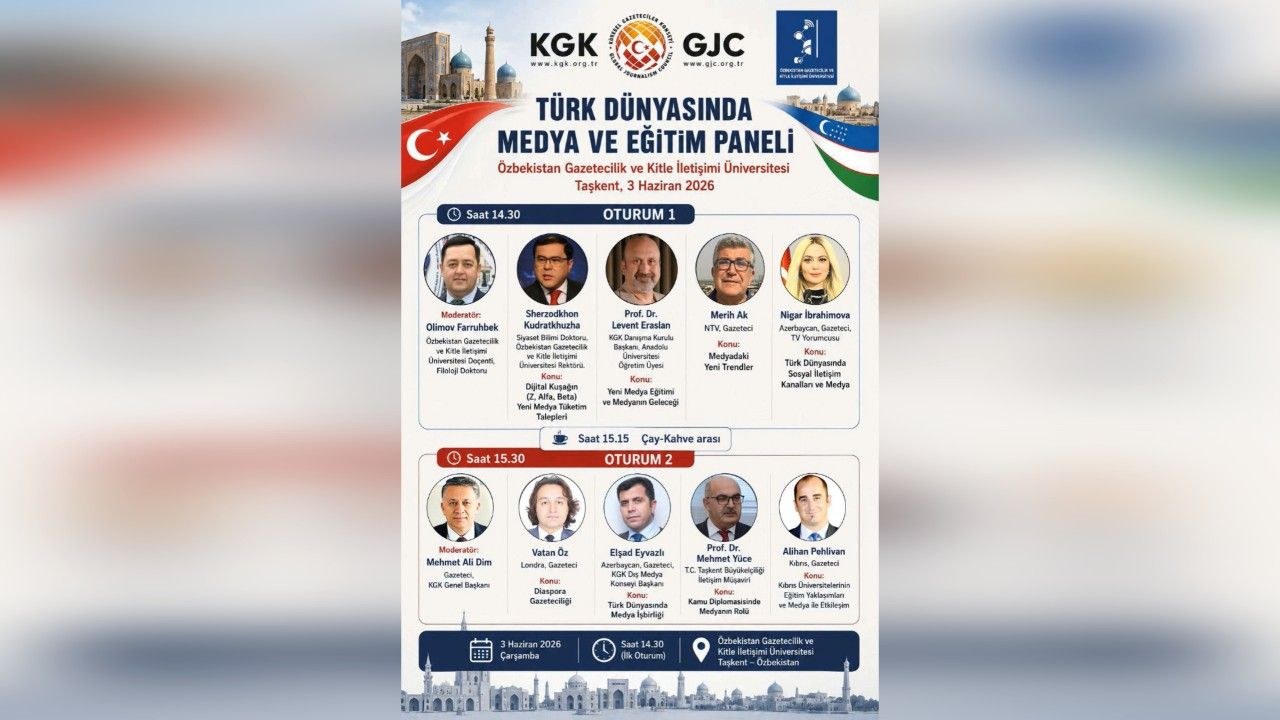 Kastamonu'dan Özbekistan Medya ve Eğitim Paneline Önemli Katılım