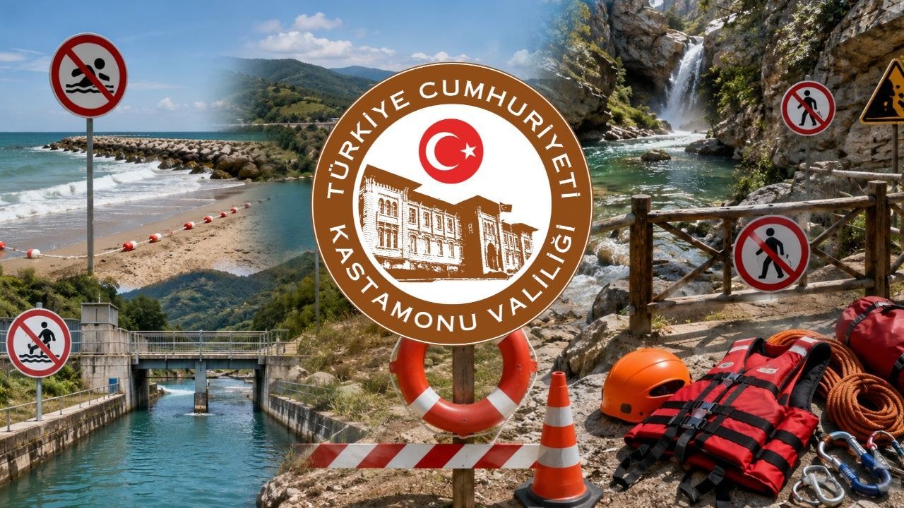 Kastamonu Valiliği'nden Yaz Tedbirleri: Hangi Alanlar Yasaklandı?