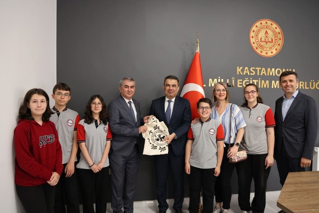 Kastamonu Şehit Şerife Bacı Okulu Erasmus+'ta İtalya'yı Fethetti